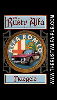 rusty alfa sign business card